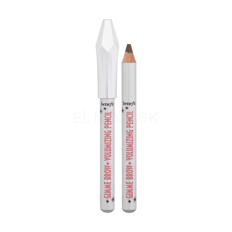 Benefit Gimme Brow+ Volumizing Pencil Mini Ceruzka na obočie pre ženy 0,6 g Odtieň 3 Warm Light Brown
