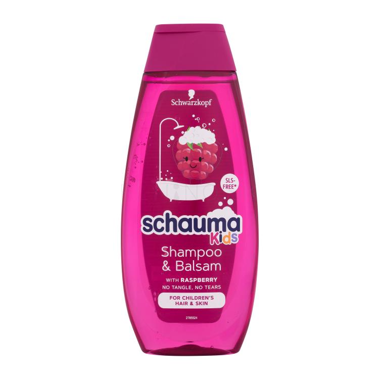 Schwarzkopf Schauma Kids Raspberry Shampoo &amp; Balsam Šampón pre deti 400 ml