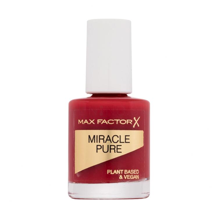 Max Factor Miracle Pure Lak na nechty pre ženy 12 ml Odtieň 305 Scarlet Poppy