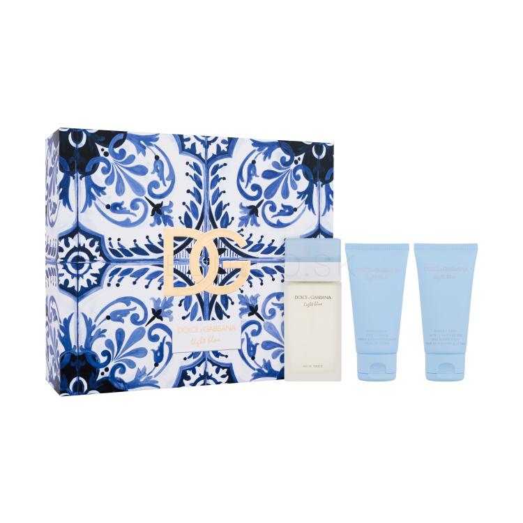 Dolce&amp;Gabbana Light Blue Darčeková kazeta toaletná voda 50 ml + telový krém 50 ml + sprchovací gél 50 ml