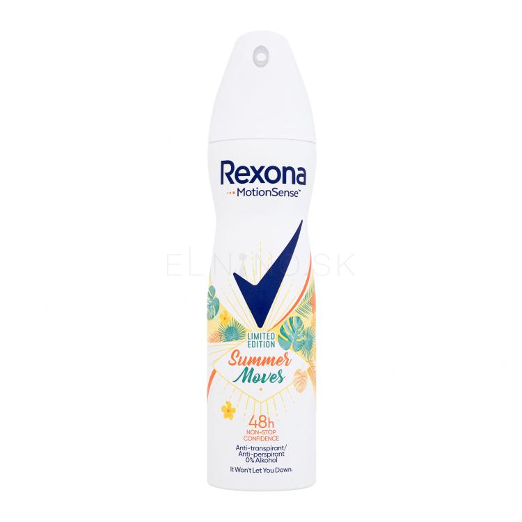 Rexona MotionSense Summer Moves 48h Antiperspirant pre ženy 150 ml