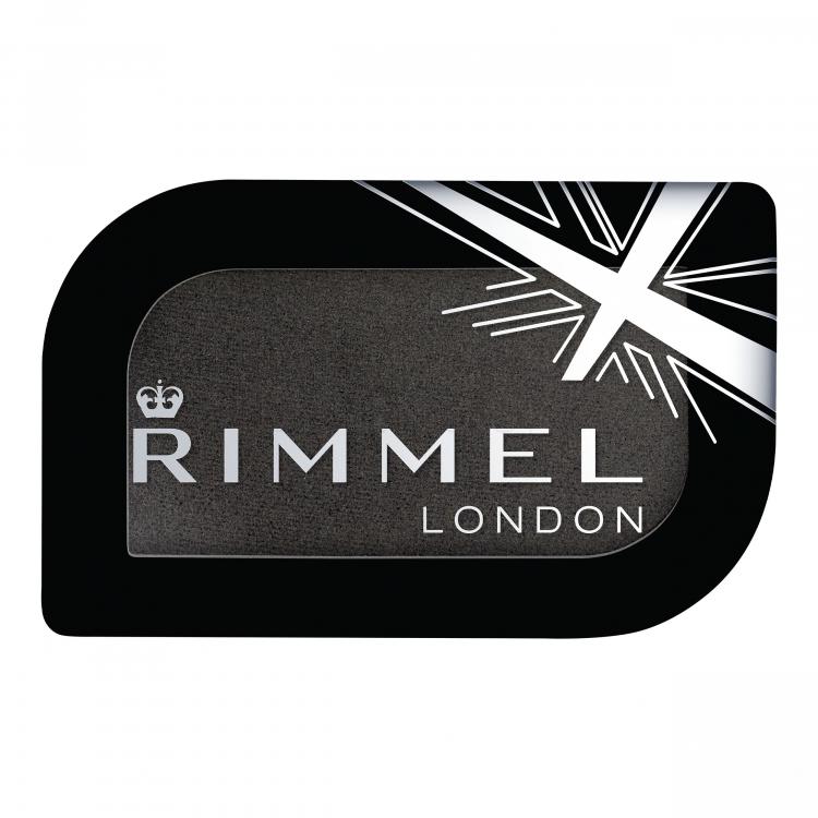 Rimmel London Magnif´Eyes Mono Očný tieň pre ženy 3,5 g Odtieň 014 Black Fender