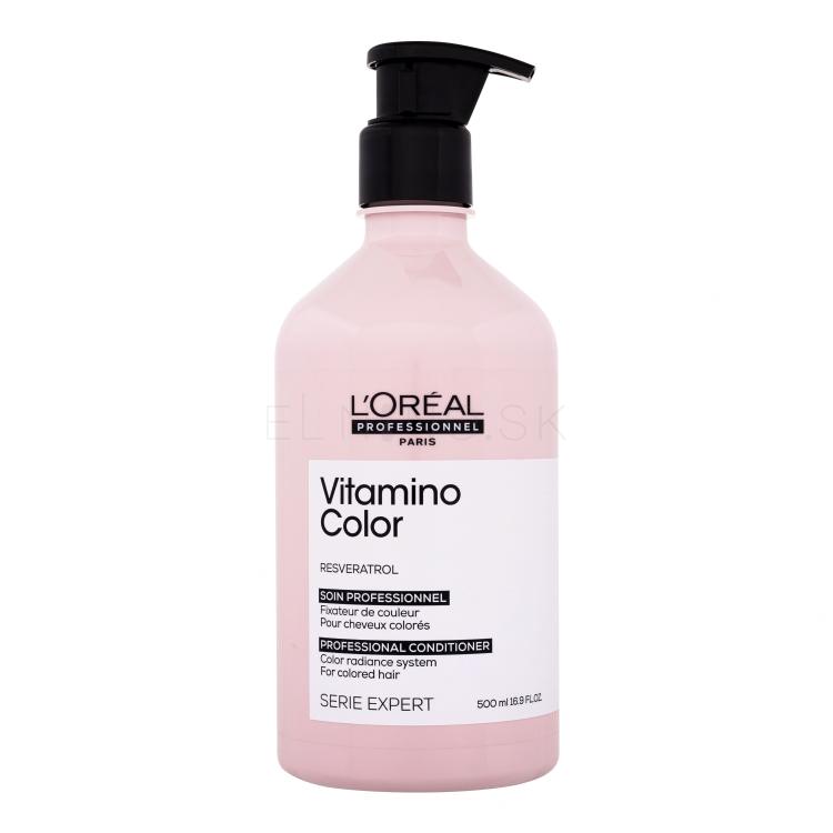L&#039;Oréal Professionnel Vitamino Color Resveratrol Kondicionér pre ženy 500 ml