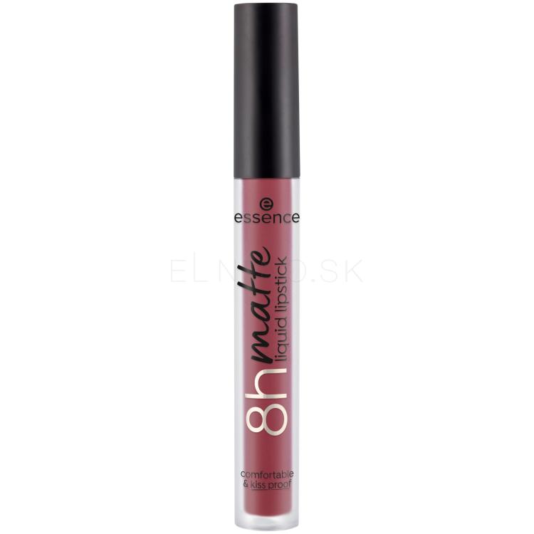 Essence 8h Matte Liquid Lipstick Rúž pre ženy 2,5 ml Odtieň 08 Dark Berry