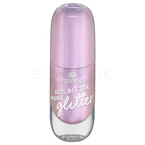 Essence Gel Nail Colour Lak na nechty pre ženy 8 ml Odtieň 58 Less Bitter More Glitter