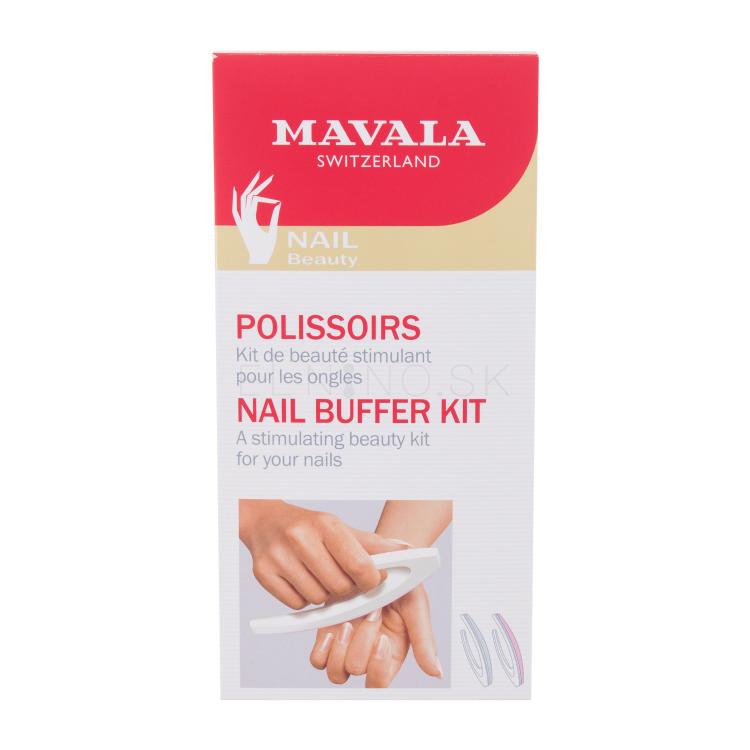 MAVALA Nail Beauty Nail Buffer Manikúra pre ženy 2 ks poškodená krabička
