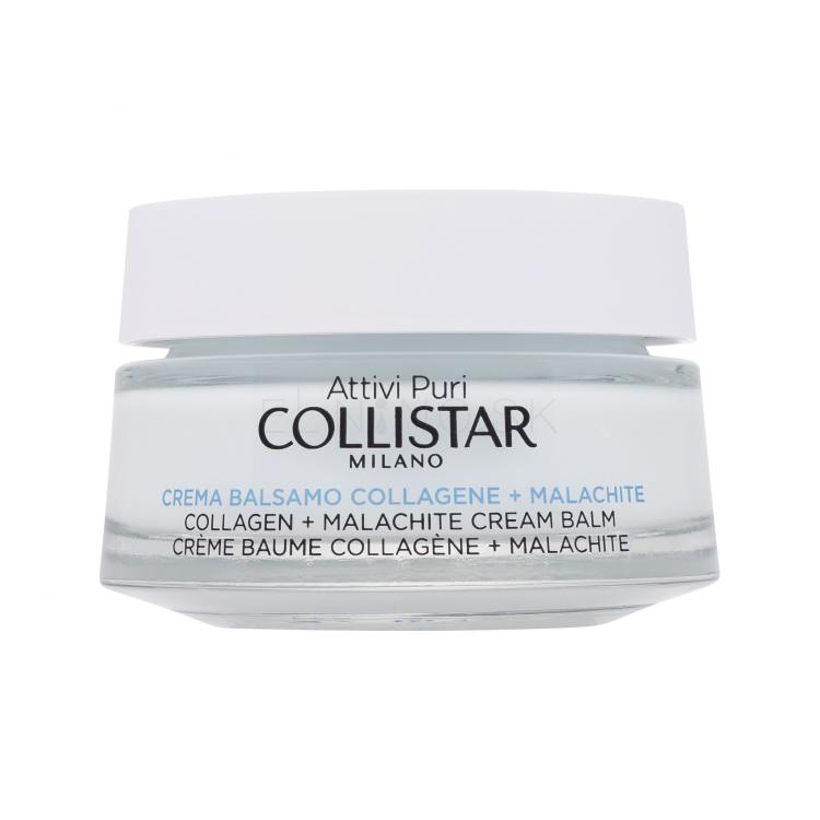 Collistar Pure Actives Collagen + Malachite Cream Balm Denný pleťový krém pre ženy 50 ml