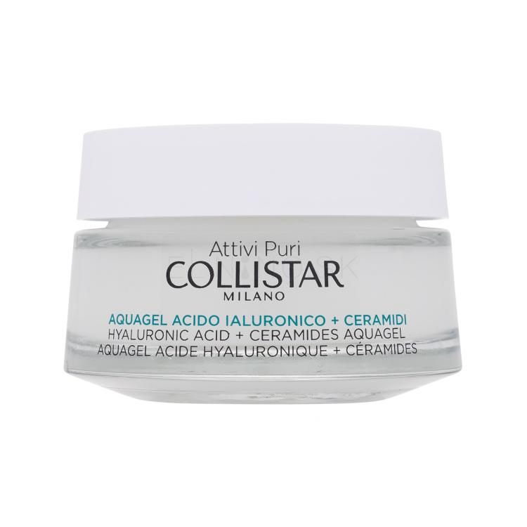 Collistar Pure Actives (Attivi Puri) Hyaluronic Acid + Ceramides Aquagel Pleťový gél pre ženy 50 ml