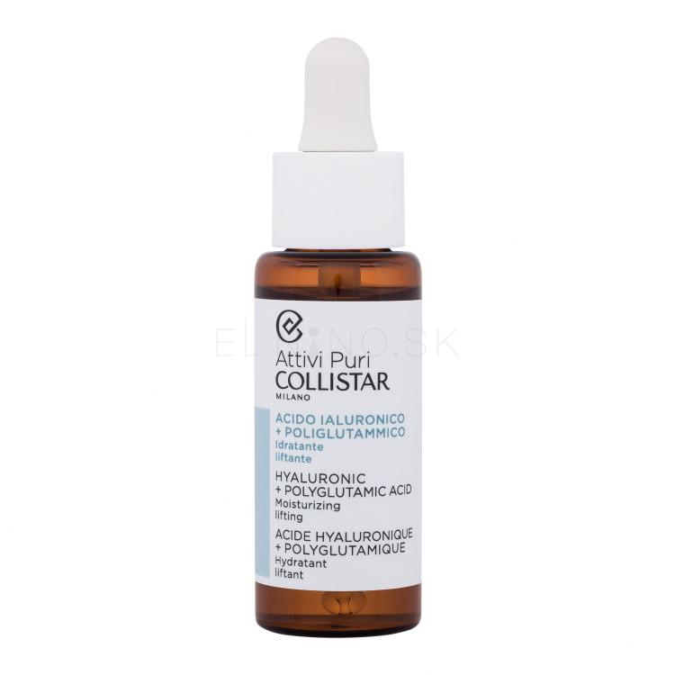 Collistar Pure Actives Hyaluronic + Polyglutamic Acid Pleťové sérum pre ženy 30 ml