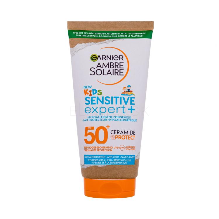 Garnier Ambre Solaire Kids Advanced Sensitive Hypoallergenic Milk SPF50+ Opaľovací prípravok na telo pre deti 175 ml