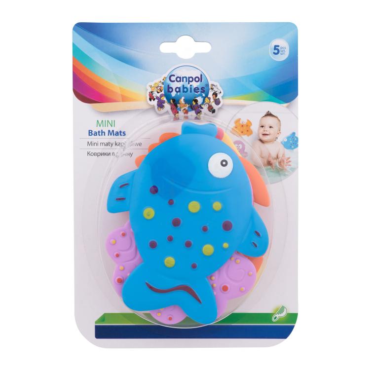 Canpol babies Mini Bath Mats Doplnok do kúpeľne pre deti 5 ks