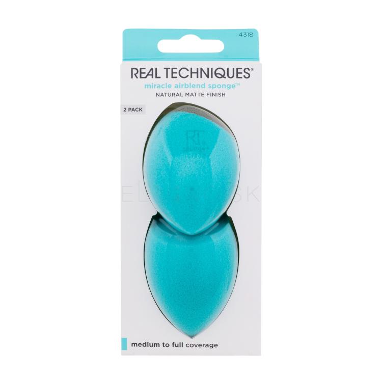 Real Techniques Miracle Airblend Sponge Aplikátor pre ženy 2 ks