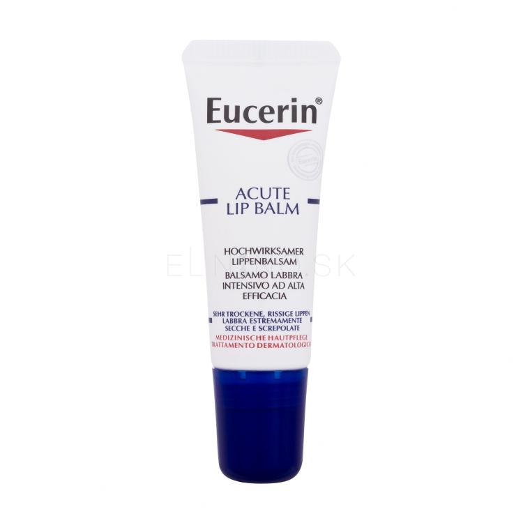 Eucerin UreaRepair Plus Acute Lip Balm Balzam na pery pre ženy 10 ml