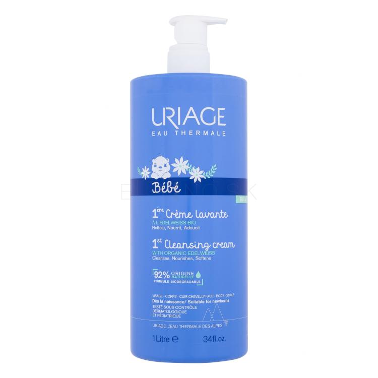Uriage Bébé 1st Cleansing Cream Sprchovací krém pre deti 1000 ml