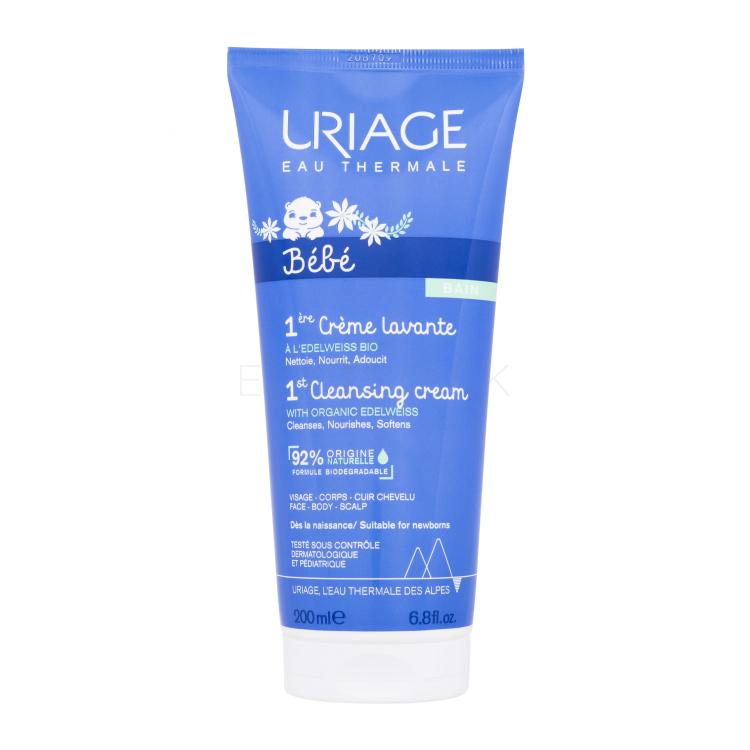 Uriage Bébé 1st Cleansing Cream Sprchovací krém pre deti 200 ml
