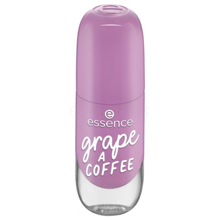 Essence Gel Nail Colour Lak na nechty pre ženy 8 ml Odtieň 44 Grape A Coffee