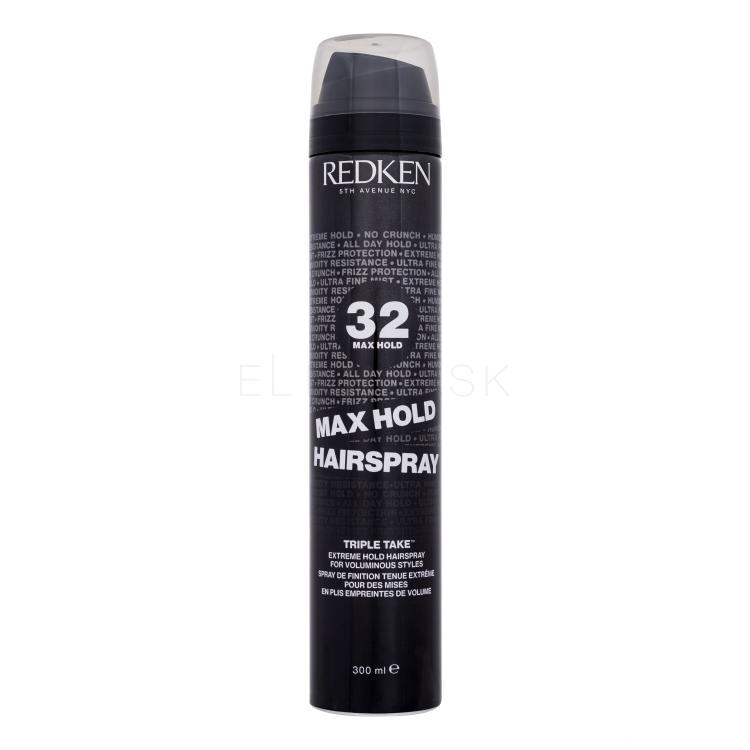 Redken Triple Take 32 Max Hold Hairspray Lak na vlasy pre ženy 300 ml