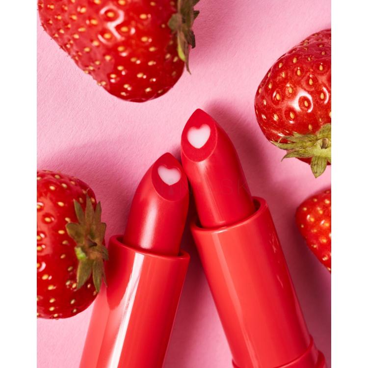 Essence Heart Core Fruity Lip Balm Balzam na pery pre ženy 3 g Odtieň 02 Sweet Strawberry