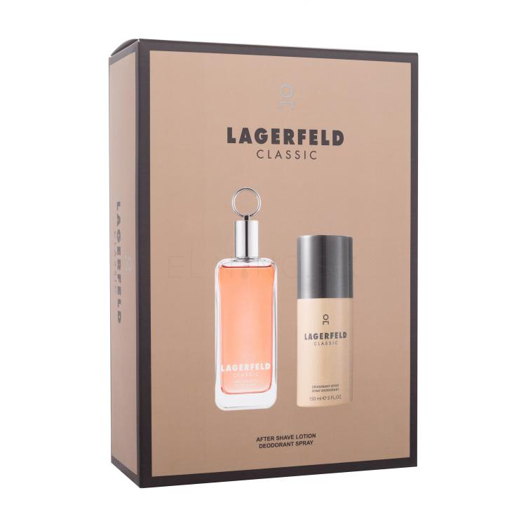 Karl Lagerfeld Classic Darčeková kazeta voda po holení 100 ml + dezodorant 150 ml