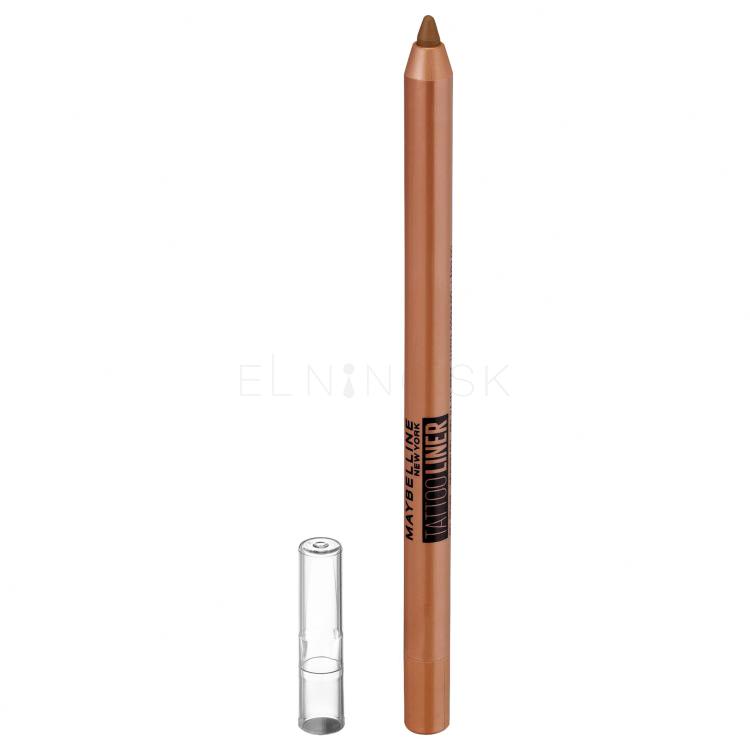 Maybelline Tattoo Liner Gel Pencil Ceruzka na oči pre ženy 1,2 g Odtieň 303 Orange Flash