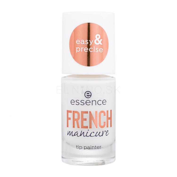 Essence French Manicure Tip Painter Lak na nechty pre ženy 8 ml Odtieň 02 Give Me Tips!