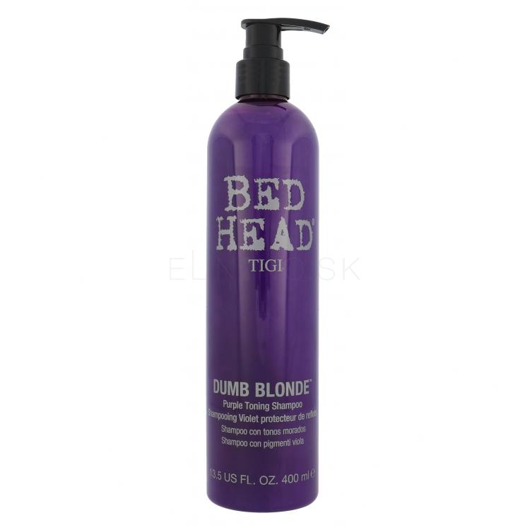 Tigi Bed Head Dumb Blonde Purple Toning Šampón pre ženy 400 ml