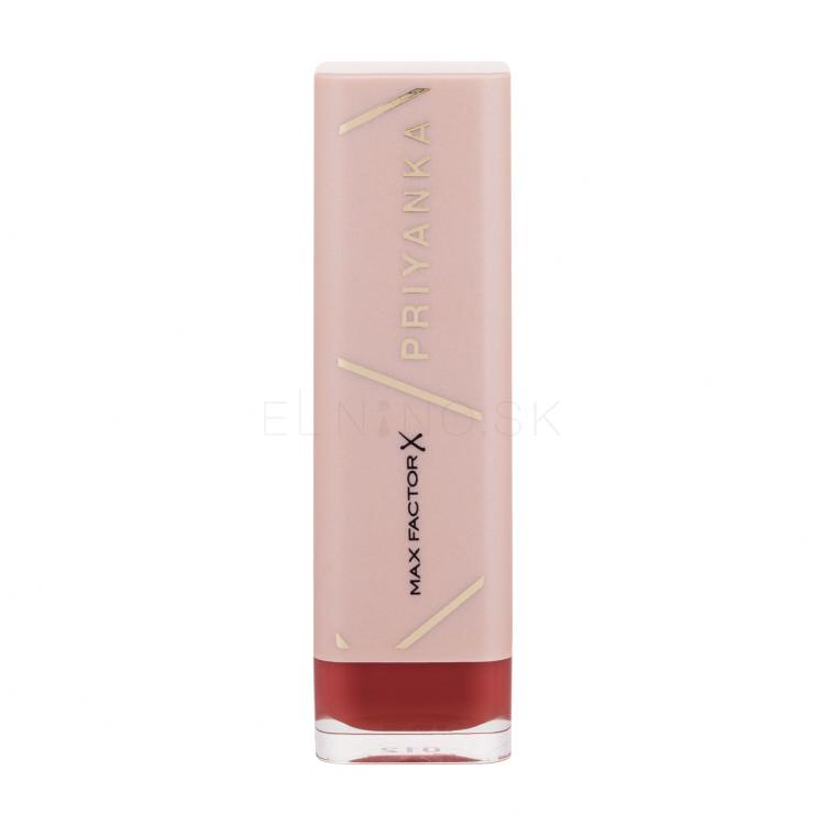 Max Factor Priyanka Colour Elixir Lipstick Rúž pre ženy 3,5 g Odtieň 012 Fresh Rosé