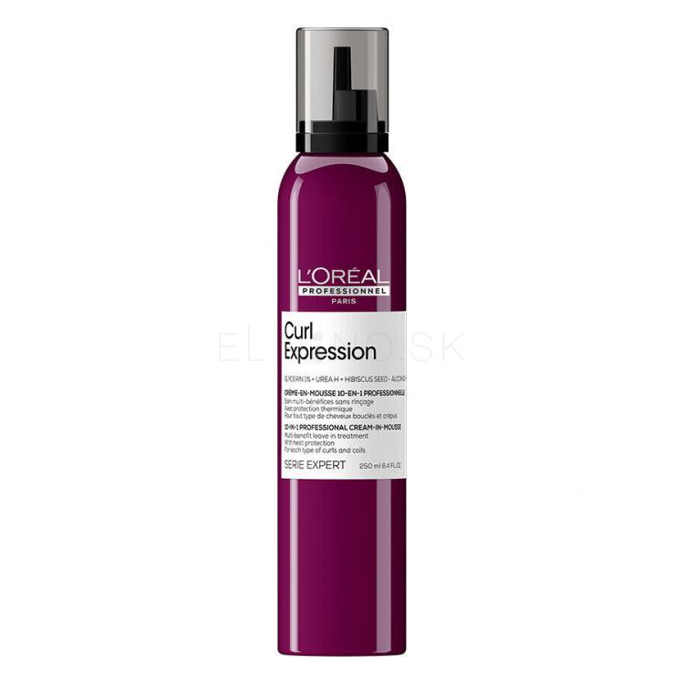 L&#039;Oréal Professionnel Curl Expression 10-In-1 Professional Cream-In-Mousse Pre podporu vĺn pre ženy 250 ml
