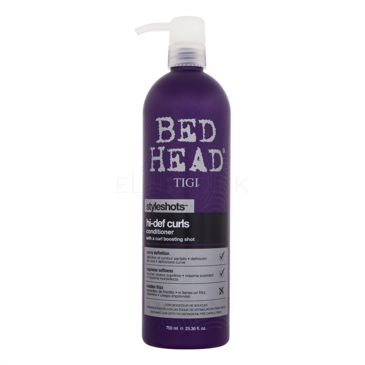 Tigi Bed Head Styleshots Hi-Def Curls Conditioner Kondicionér pre ženy 750 ml