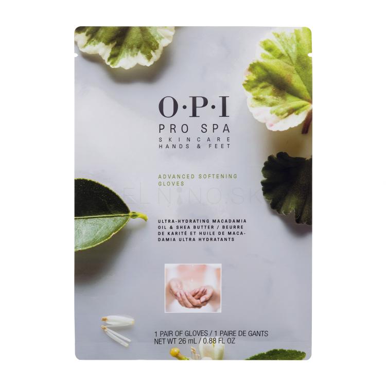 OPI Pro Spa Advanced Softening Gloves Hydratačná rukavica pre ženy 26 ml