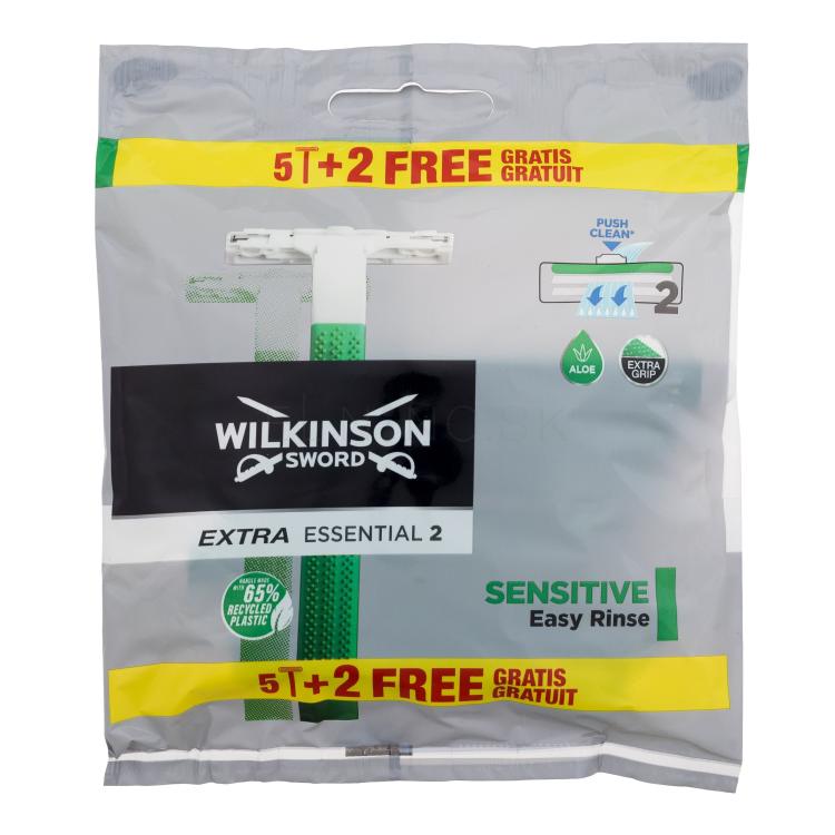 Wilkinson Sword Extra Essential 2 Sensitive Holiaci strojček pre mužov Set