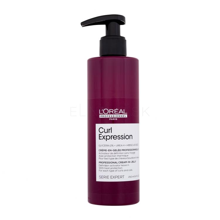 L&#039;Oréal Professionnel Curl Expression Professional Cream-In-Jelly Pre podporu vĺn pre ženy 250 ml