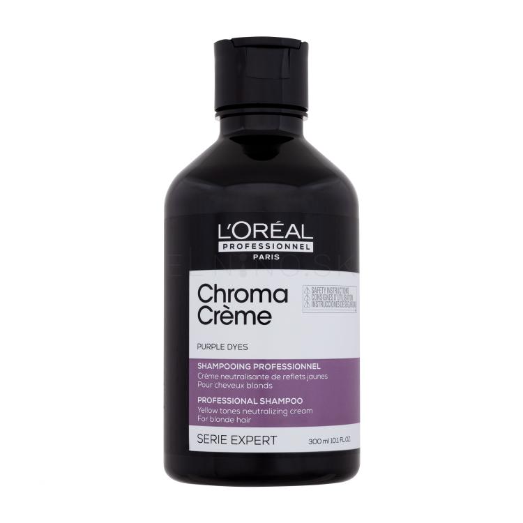 L&#039;Oréal Professionnel Chroma Crème Professional Shampoo Purple Dyes Šampón pre ženy 300 ml