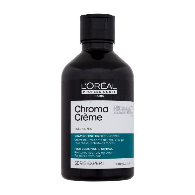 L&#039;Oréal Professionnel Chroma Crème Professional Shampoo Green Dyes Šampón pre ženy 300 ml