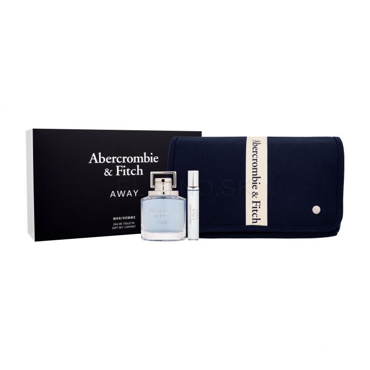 Abercrombie &amp; Fitch Away Darčeková kazeta toaletná voda 100 ml + toaletná voda 15 ml + kozmetická taštička