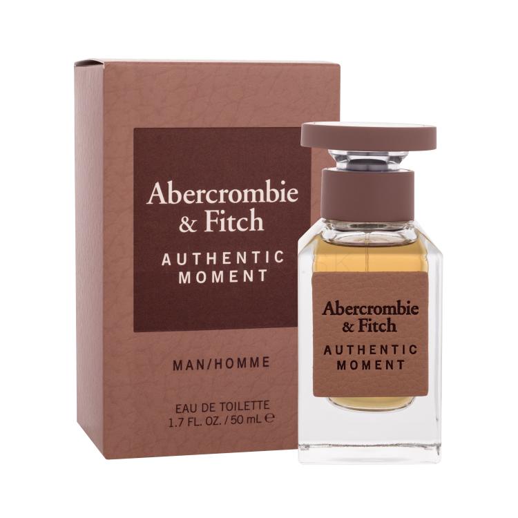 Abercrombie &amp; Fitch Authentic Moment Toaletná voda pre mužov 50 ml