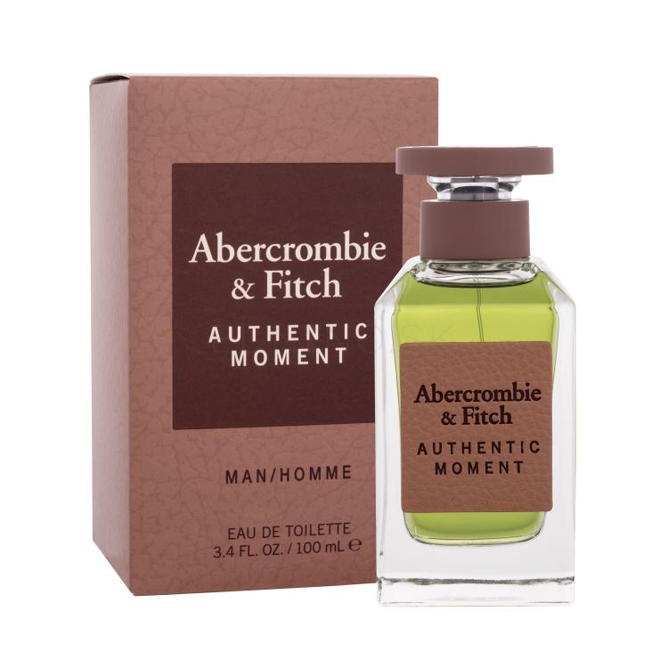 Abercrombie &amp; Fitch Authentic Moment Toaletná voda pre mužov 100 ml
