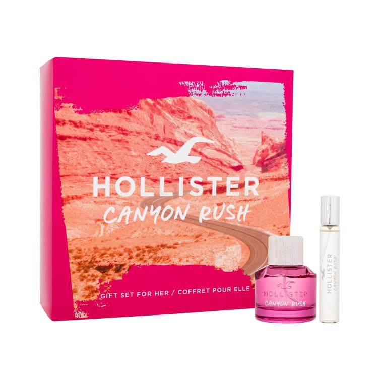 Hollister Canyon Rush Darčeková kazeta parfumovaná voda 50 ml + parfumovaná voda 15 ml