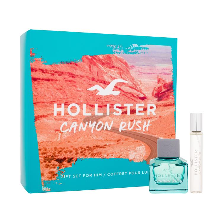 Hollister Canyon Rush Darčeková kazeta toaletná voda 50 ml + toaletná voda 15 ml