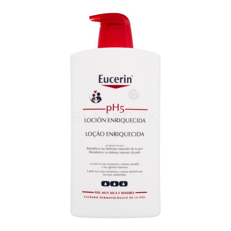Eucerin pH5 Rich Lotion F Telové mlieko 1000 ml