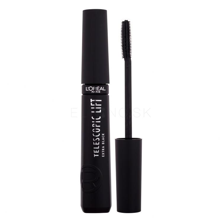 L&#039;Oréal Paris Telescopic Lift Špirála pre ženy 9,9 ml Odtieň Extra Black
