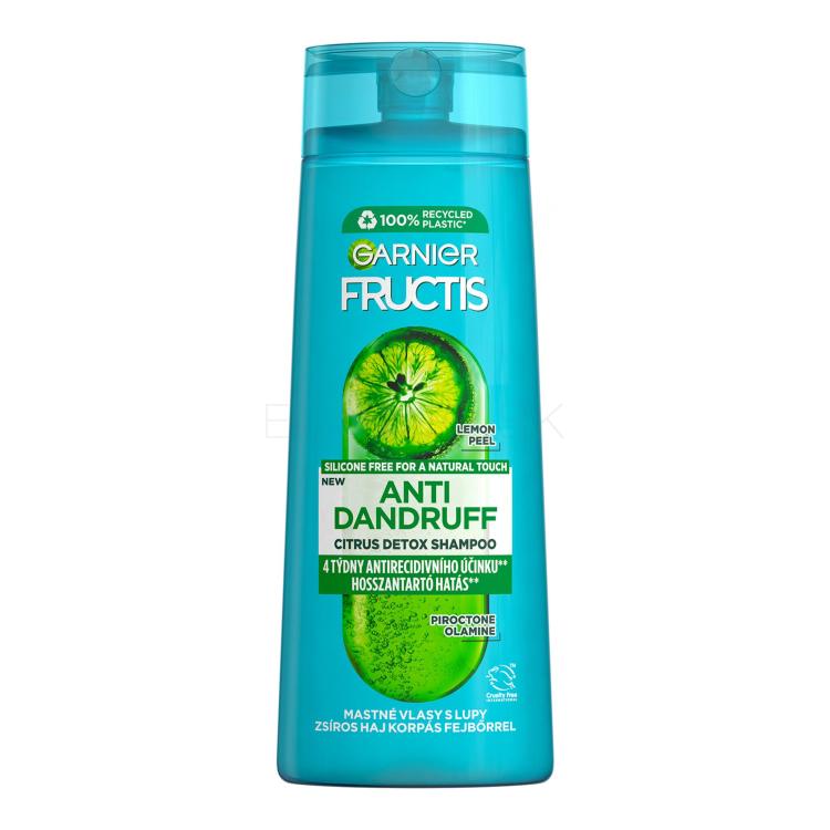 Garnier Fructis Antidandruff Citrus Detox Shampoo Šampón 250 ml