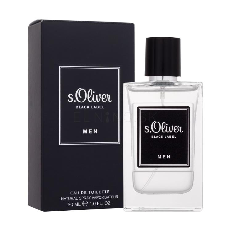 s.Oliver Black Label Toaletná voda pre mužov 30 ml