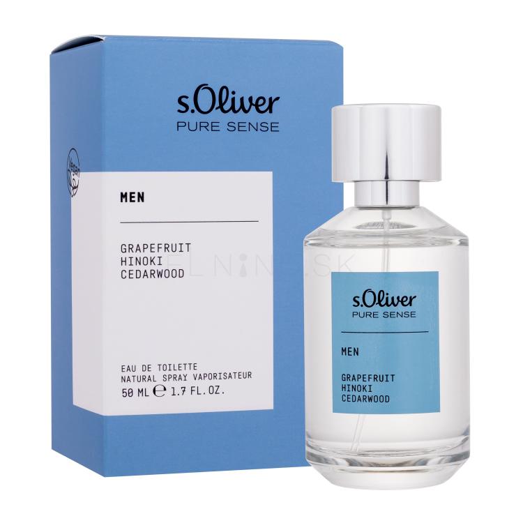 s.Oliver Pure Sense Toaletná voda pre mužov 50 ml
