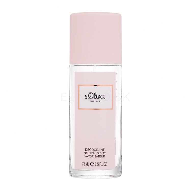 s.Oliver For Her Dezodorant pre ženy 75 ml