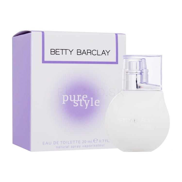 Betty Barclay Pure Style Toaletná voda pre ženy 20 ml