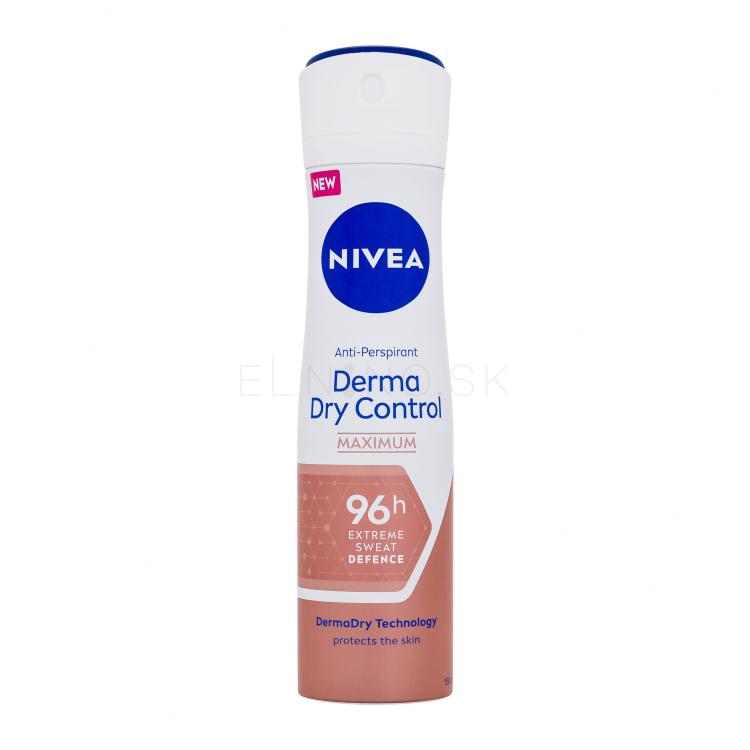 Nivea Derma Dry Control Antiperspirant pre ženy 150 ml