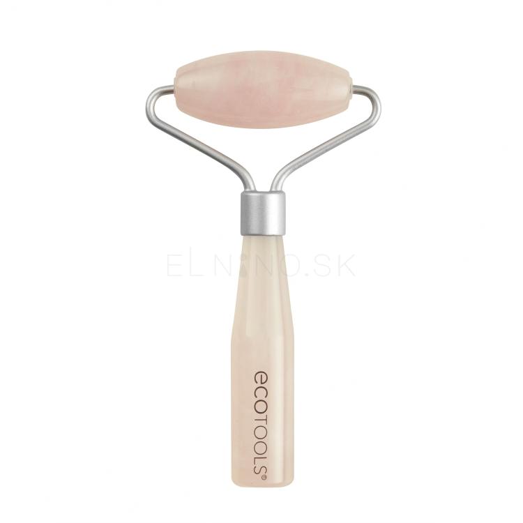 EcoTools Facial Roller Mini Rose Quartz Masážny valček a kameň pre ženy 1 ks