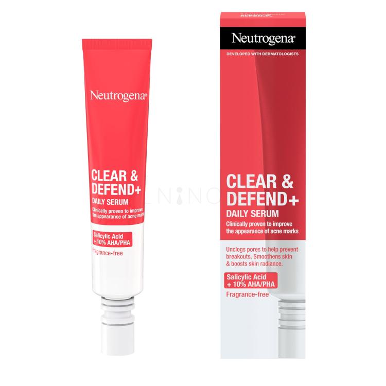 Neutrogena Clear &amp; Defend+ Daily Serum Pleťové sérum 30 ml