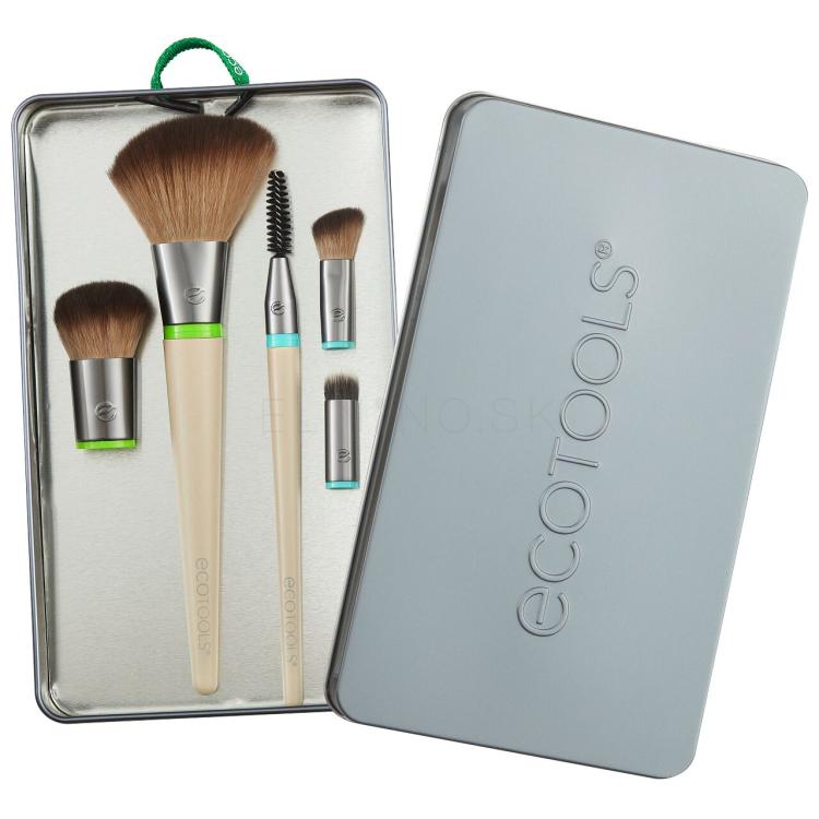 EcoTools Brush Daily Essentials Total Face Kit Štetec pre ženy Set